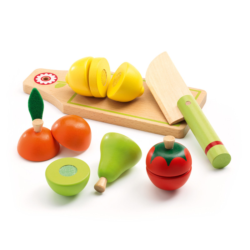 Fruits et Légumes Jouets Ustensile de Cuisine Jouet Enfant Coupe Fruits et  Légumes Motricité Fine Jouet