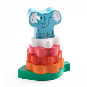 Empilage éléphant du Puzzle Puzz & Stack Happy