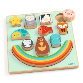 plateau du puzzle Puzz & Form Rainbow