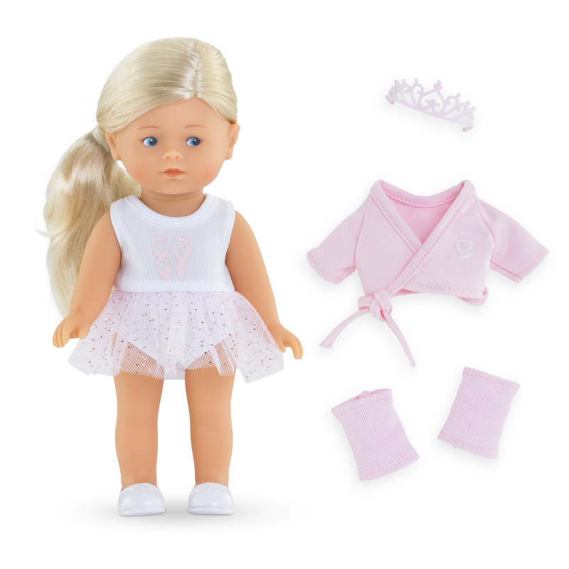 Mini Corolline Rosy ballerine et ses accessoires