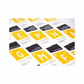 cartes du jeu Speed Bac jaune