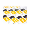 cartes du jeu Speed Bac jaune