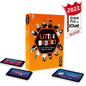 Boîte du jeu Little Secret et ses cartes