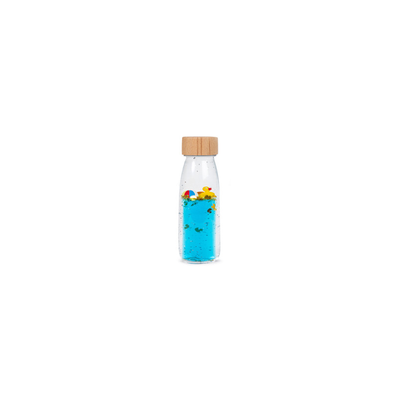 bouteille sensorielle move bottle canard - Petit Boum