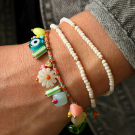 bracelets de la maxi boîte de perles et apprêts Bubble Tea