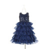 Robe Colette 5-7 ans bleu nuit de face