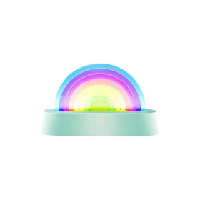 lampe dansante rainbow vert