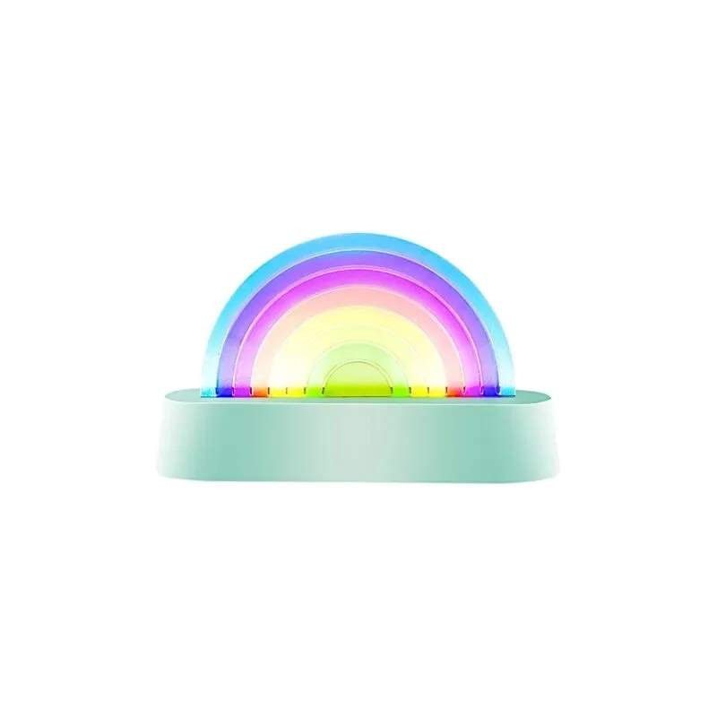 lampe dansante rainbow vert