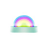 lampe dansante rainbow vert