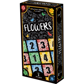 Jeu de cartes Flowers de face