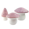 lampe champignon grand lila