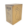 Tirelire lapin Egmont Toys dans son carton d'emballage