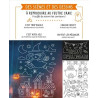 Contenu du coffret dessiner sur les vitres Halloween