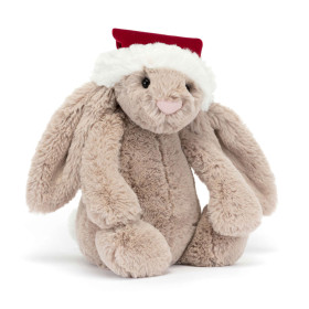 Bashful Christmas Bunny de face