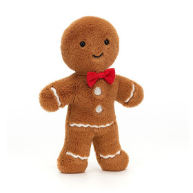 Jolly Gingerbread Fred large de face