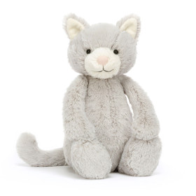 Bashful grey Kitty original de face