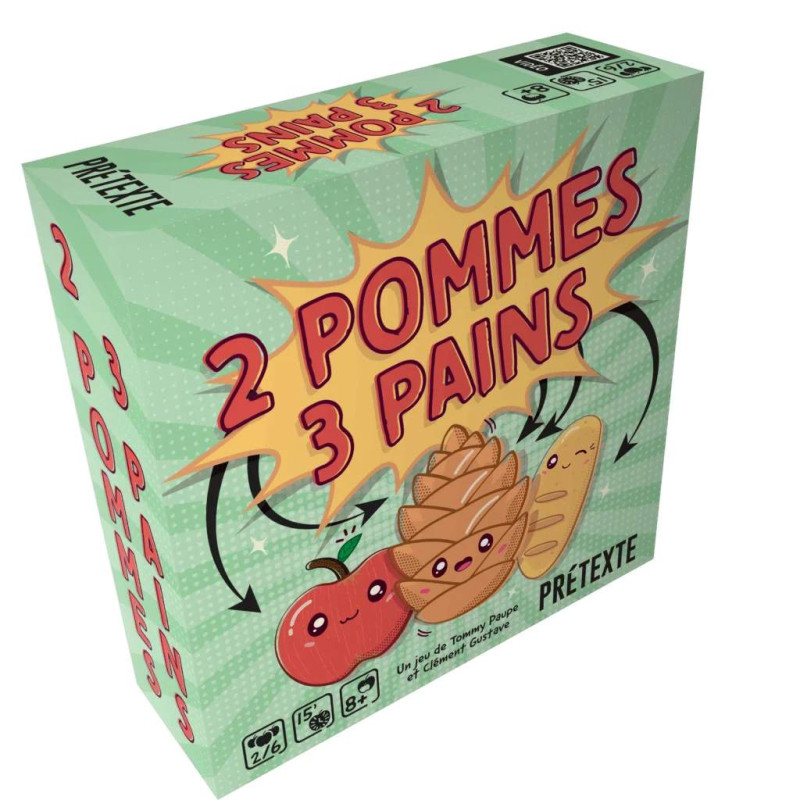 Boîte du jeu 2 pommes 3 pains