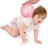 Balle de massage rose Ludi avec enfant