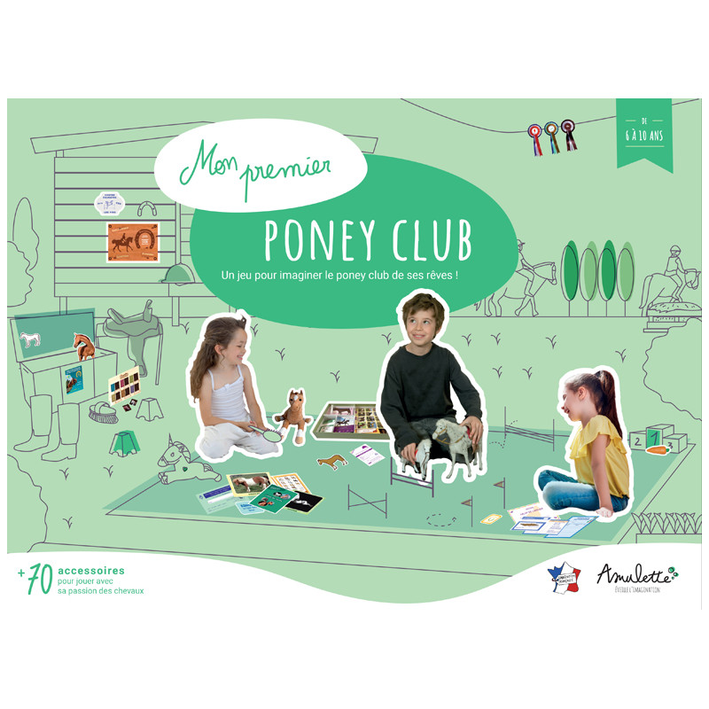 Coffret Mon Premier Poney Club de face