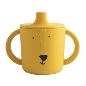 Tasse d'apprentissage en silicone Mr Lion