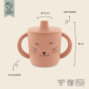 Tasse d'apprentissage en silicone Mrs Cat