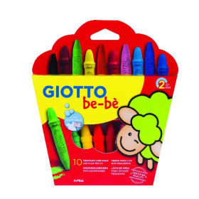 Etui 10 crayons de cire Giotto Be-Bè