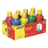 Coffret 8 x 250mL de gouache lavable giotto be-bè