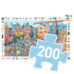 Puzzle observation La Ville 200 pièces