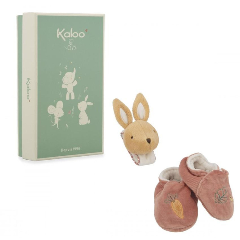 coffret bracelet et chaussons à sons Kaloo