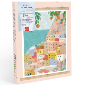 Coffret diamond painting Positano